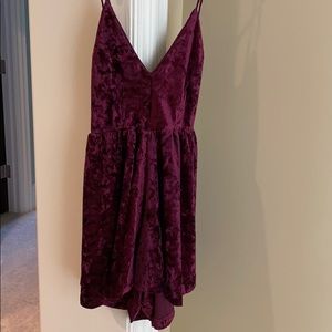 Velvet romper